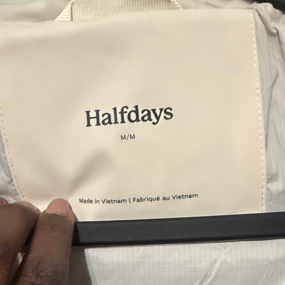 Halfdays Cream Puffer Jacket for Women - Picture 2 of 7